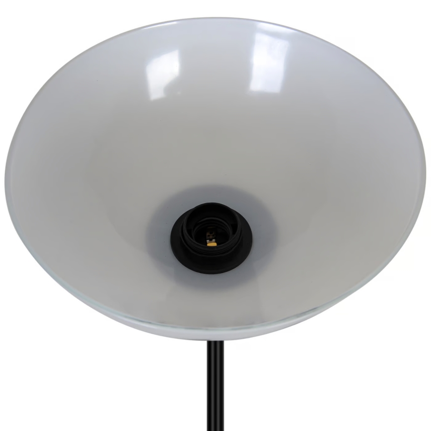 Nordlux - Golvlampa LAURIA 1xE27/40W/230V + 1xE14/15W svart