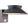 Nordlux - JUSTINA LED-solcellsvägglampa med sensor, 5W/3,7V, IP44, 1800 mAh