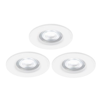 Nordlux - KIT 3x LED RGB Ljusreglerad hängande badrumslampa DON SMART LED/4,7W/230V 2200-6500K IP65