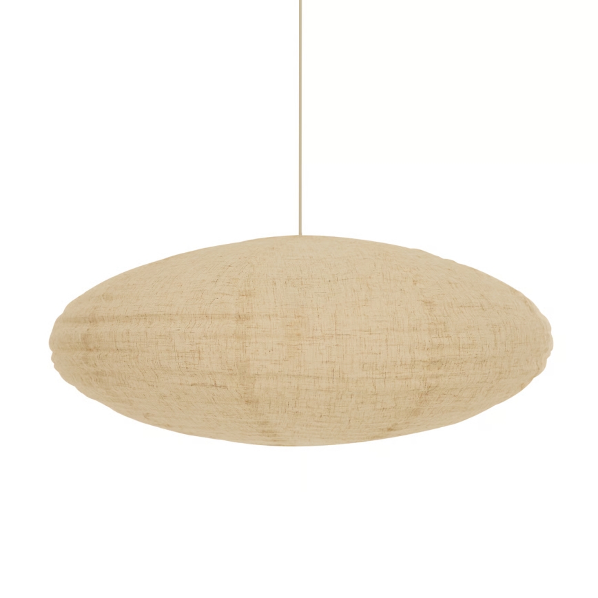 Nordlux - Lampskärm till taklampa VILLO E27 Ø 60 cm beige