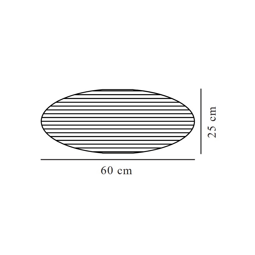 Nordlux - Lampskärm för ljuskrona VILLO E27 diameter 60 cm blå