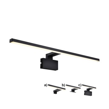 Nordlux - LED badrumsspegelbelysning MARLEE LED/11,5W/230V 3000K IP44 svart