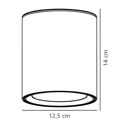 Nordlux - LED-dimmbar badrumsspot LANDON LED/6,5W/230V IP44 svart