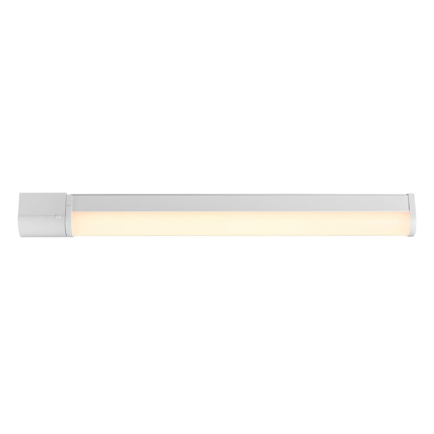 Nordlux - LED-belysning för badrumsspegel med eluttag MALAIKA LED/15W/230V IP44 68,4 cm vit