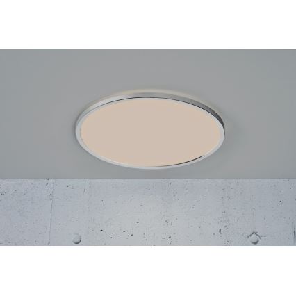 Nordlux - OJA LED dimbar badrumstaklampa LED/19W/230V 3000/4000K IP54 Ø 43 cm