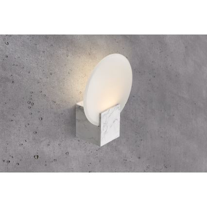 Nordlux - LED dimbar vägglampa för badrum HESTER LED/9,5W/230V IP44 vit
