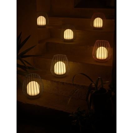 Nordlux - LED-dimbar bärbar utomhuslampa JIM TO-GO LED/3W/3,7V IP54 5000 mAh grön