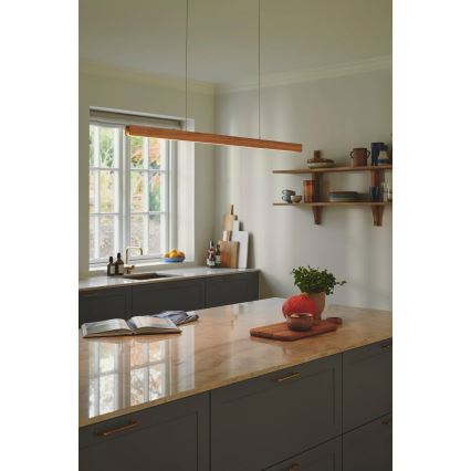 Nordlux - LED-dimbar pendel på kabel ILGAS LED/47W/230V 3000K beige/vit/ask