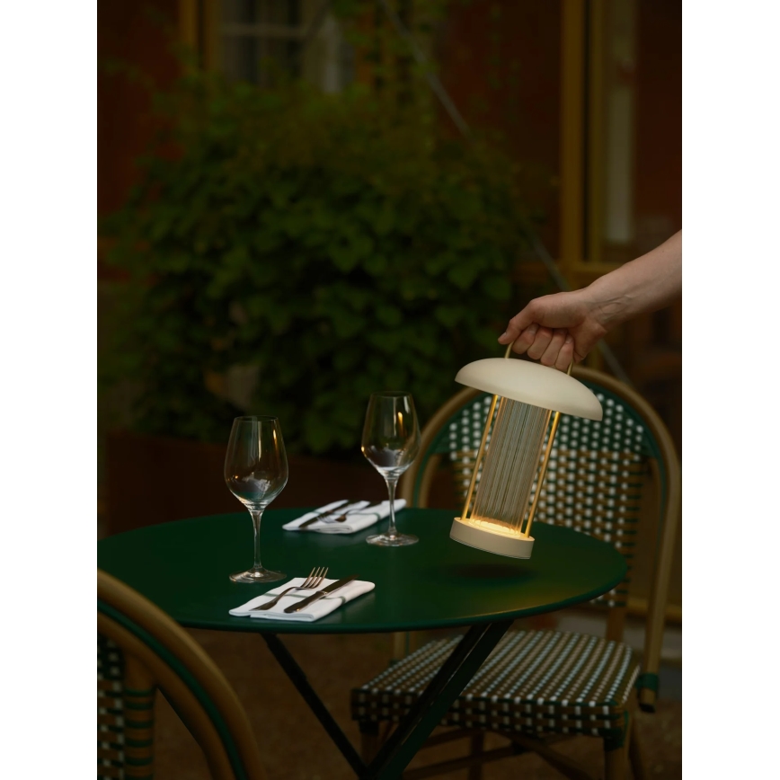 Nordlux - MIRANO LED dimbar uppladdningsbar beröringsstyrd bordslampa LED/3W/3,7V beige