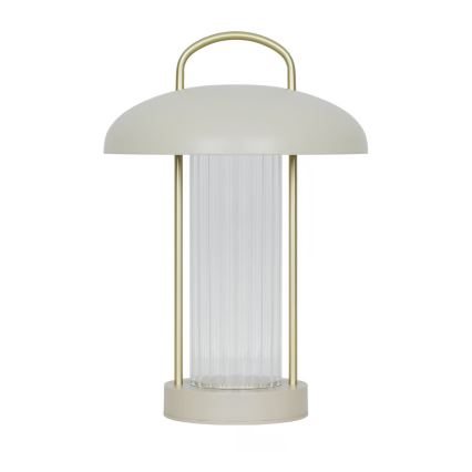 Nordlux - MIRANO LED dimbar uppladdningsbar beröringsstyrd bordslampa LED/3W/3,7V beige