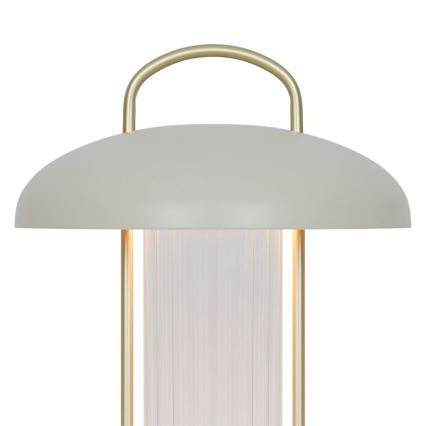 Nordlux - MIRANO LED dimbar uppladdningsbar beröringsstyrd bordslampa LED/3W/3,7V beige