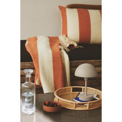 Nordlux - LED dimbar, uppladdningsbar utomhusbordslampa ELLEN LED/2,8W/3,7V 2200 mAh IP44 beige