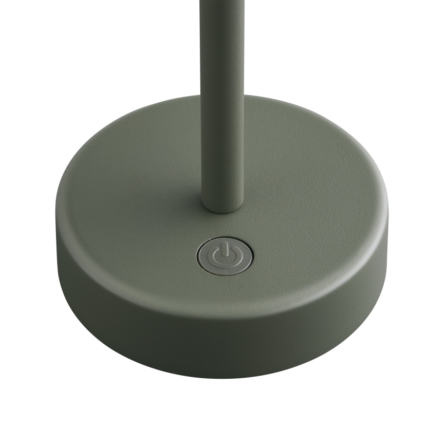 Nordlux - LED dimbar uppladdningsbar utomhusbordslampa ELLEN LED/2,8W/3,7V 2200 mAh IP44 grön