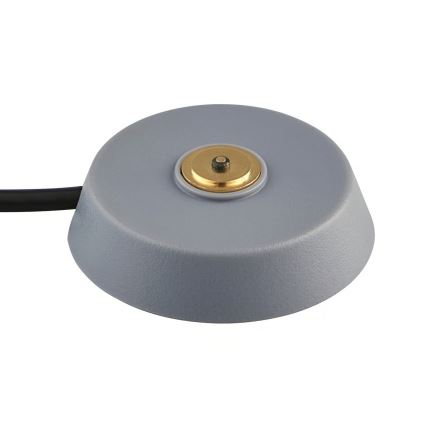 Nordlux - LED dimbar uppladdningsbar utomhusbordslampa ELLEN LED/2,8W/3,7V 2200 mAh IP44 grå