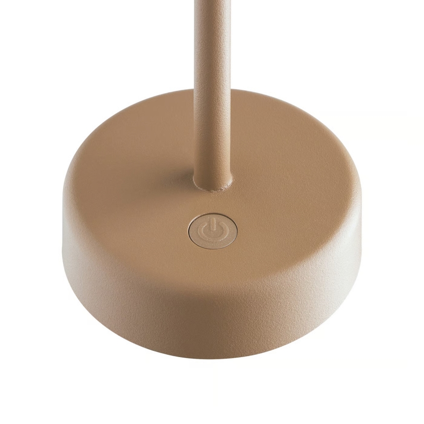 Nordlux - LED-dimmbar uppladdningsbar utomhusbordslampa ELLEN LED/2,8W/3,7V 2200 mAh IP44 brun