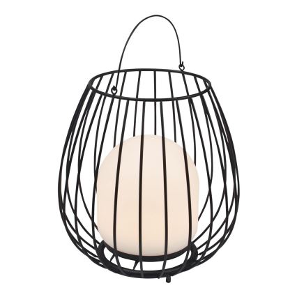 Nordlux - LED Dimbart bärbart utomhusbelysning JIM TO-GO LED/3W/3,7V IP54 5000 mAh svart