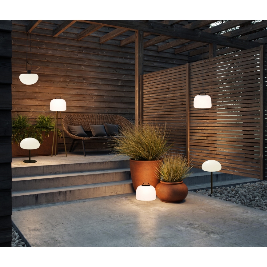 Nordlux - LED Dimbart bärbart utomhusbelysning KETTLE TO-GO LED/6,8W/3,7V IP65 5200 mAh