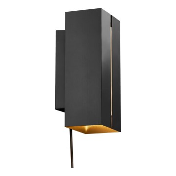 Nordlux - LED Dimbart vägglampa CURTIZ 2xLED/4,5W/230V svart