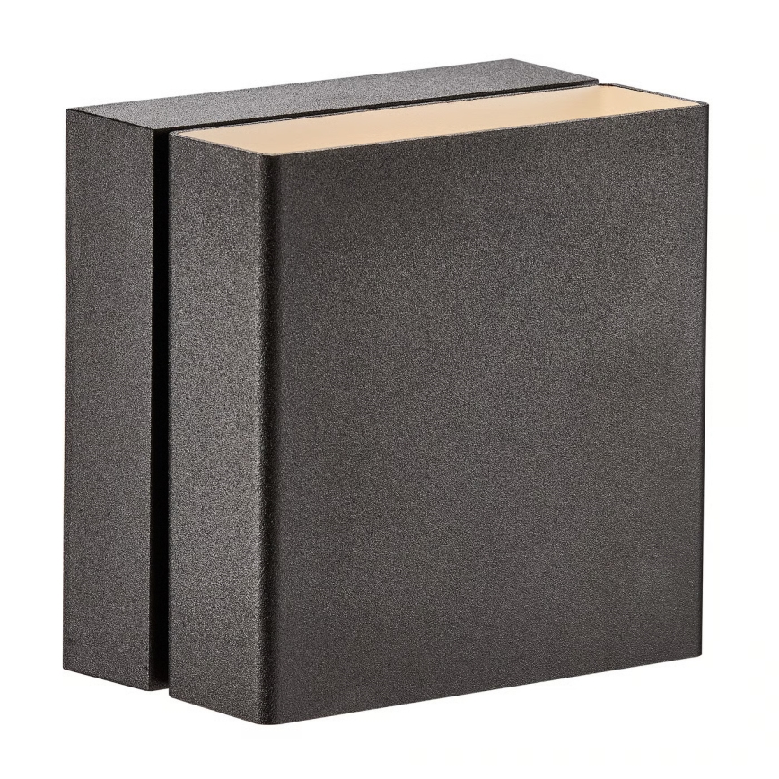 Nordlux - LED dimbar utomhusväggarmatur TURN LED/13,8W/230V IP54 svart