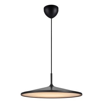 Nordlux - LED ljusreglerad ljuskrona på textilsladd BALANCE LED/13W/230V 2700K diameter 42 cm svart