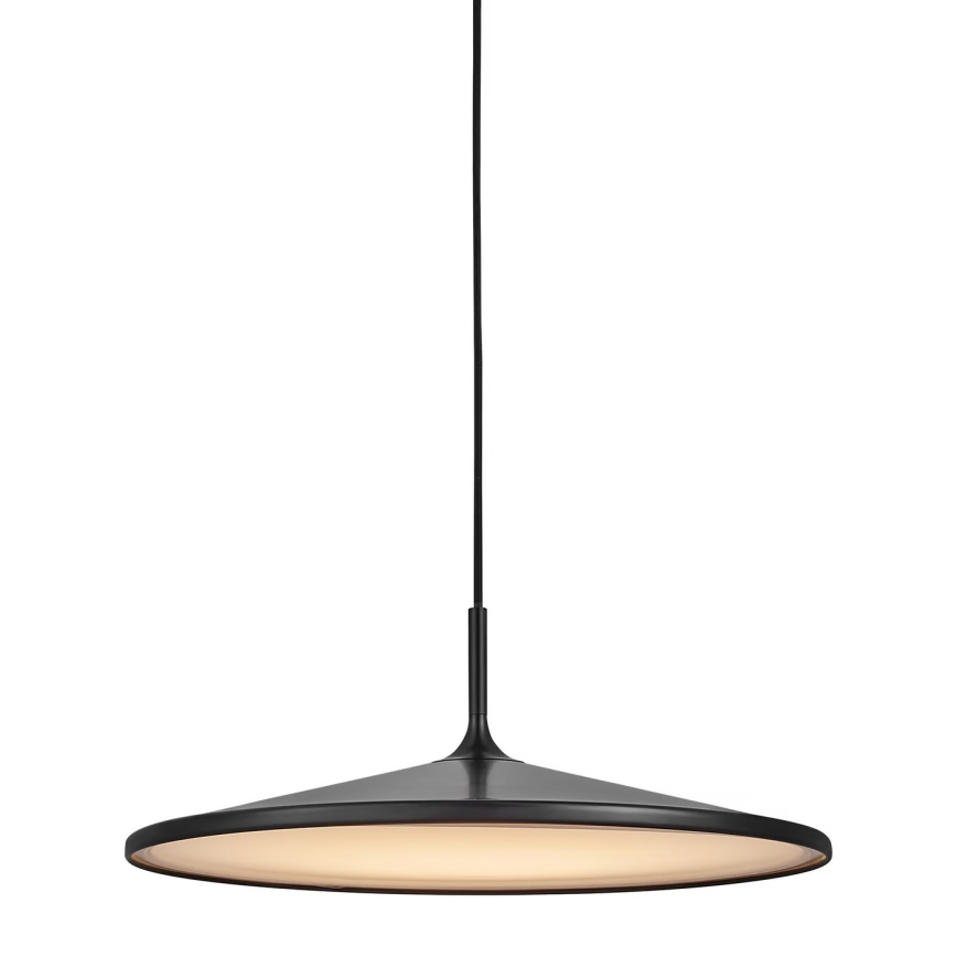 Nordlux - LED ljusreglerad ljuskrona på textilsladd BALANCE LED/13W/230V 2700K diameter 42 cm svart