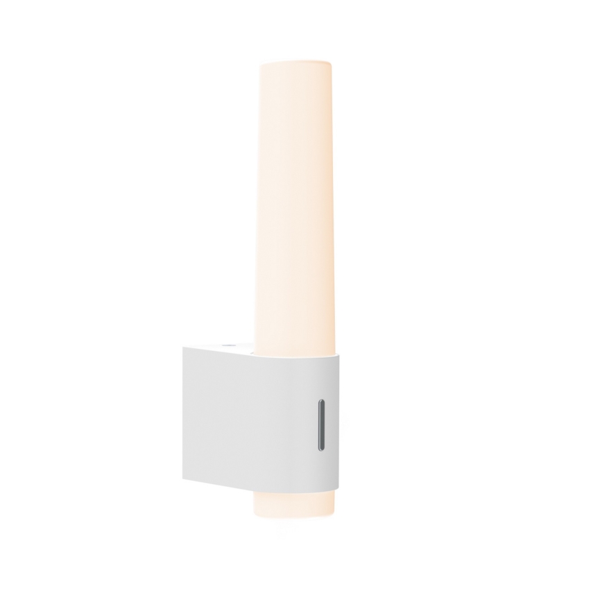 Nordlux - LED Ljusreglerad Vägglampa för badrum HELVA LED/6,8W/230V IP44 CRI 90 vit