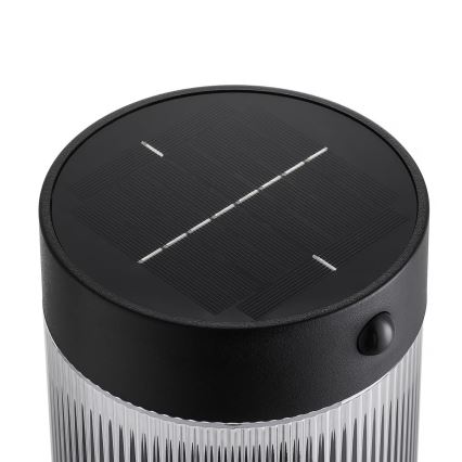 Nordlux - LED-solcellslampa COUPAR LED/3,2W/5V 3000K IP44 svart 1800 mAh