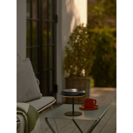 Nordlux - LED-solarlampa ELMER LED/2W/3,7V IP44 svart