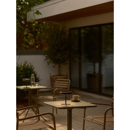 Nordlux - LED-solarlampa ELMER LED/2W/3,7V IP44 svart