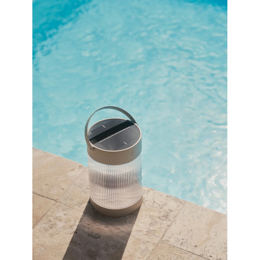 Nordlux - LED solcellslampa COUPAR LED/3,2W/3,7V beige