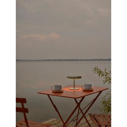 Nordlux - LED-solcellslampa ELMER LED/2W/3,7V IP44 grön