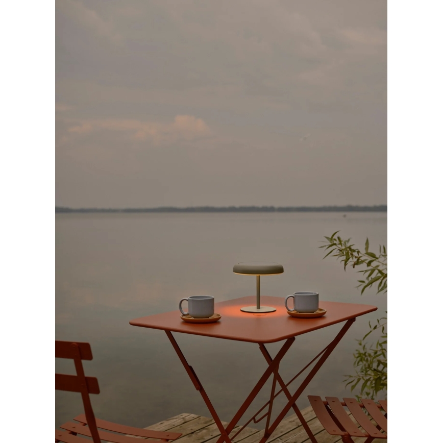 Nordlux - LED-solcellslampa ELMER LED/2W/3,7V IP44 grön