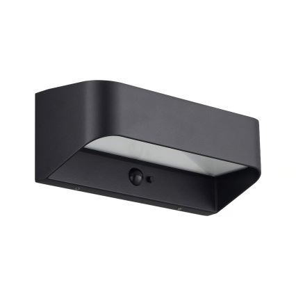 Nordlux - LED solarlampa med sensor MARCELLIO LED/5W/5V IP54 2200 mAh svart