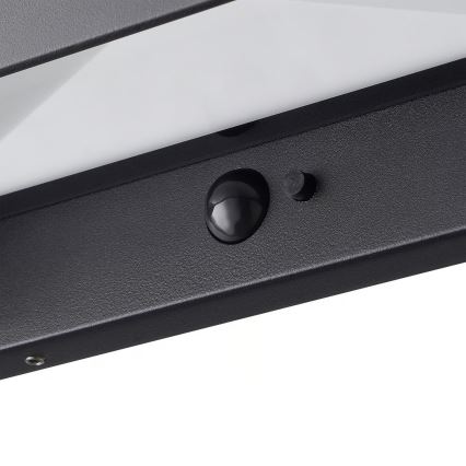 Nordlux - LED solarlampa med sensor MARCELLIO LED/5W/5V IP54 2200 mAh svart