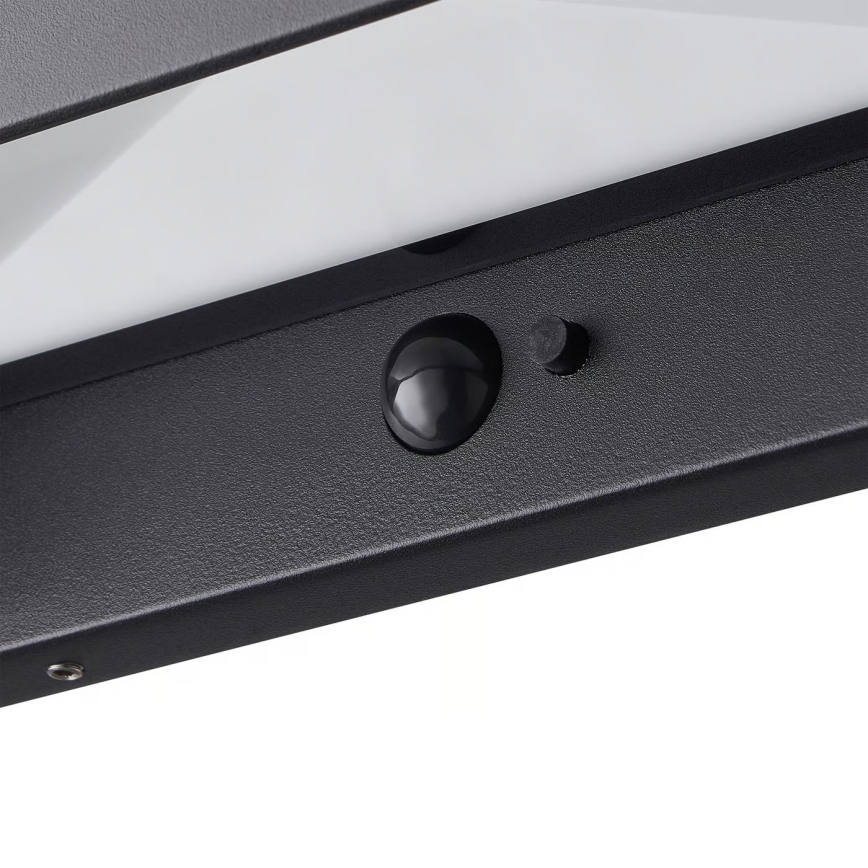 Nordlux - LED solarlampa med sensor MARCELLIO LED/5W/5V IP54 2200 mAh svart