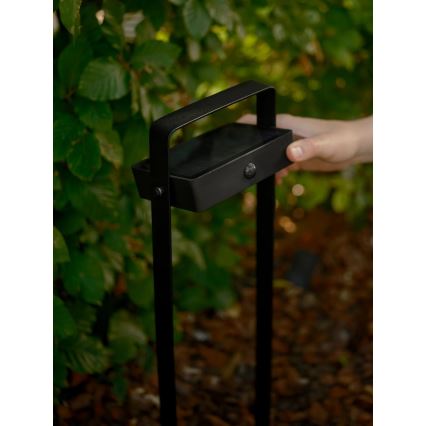Nordlux - LED solcellslampa SAULIO LED/4,45W/3,7V IP44 2000 mAh 60 cm