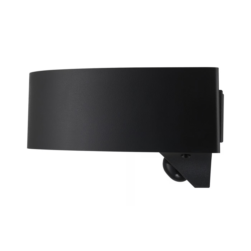 Nordlux - LED solcellsvägglampa med sensor MONAY LED/5W/5V 3000K IP44 2000 mAh svart