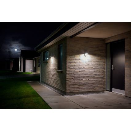 Nordlux - LED solcellsvägglampa med sensor RICA LED/5W/3,7V IP44 2200 mAh rund