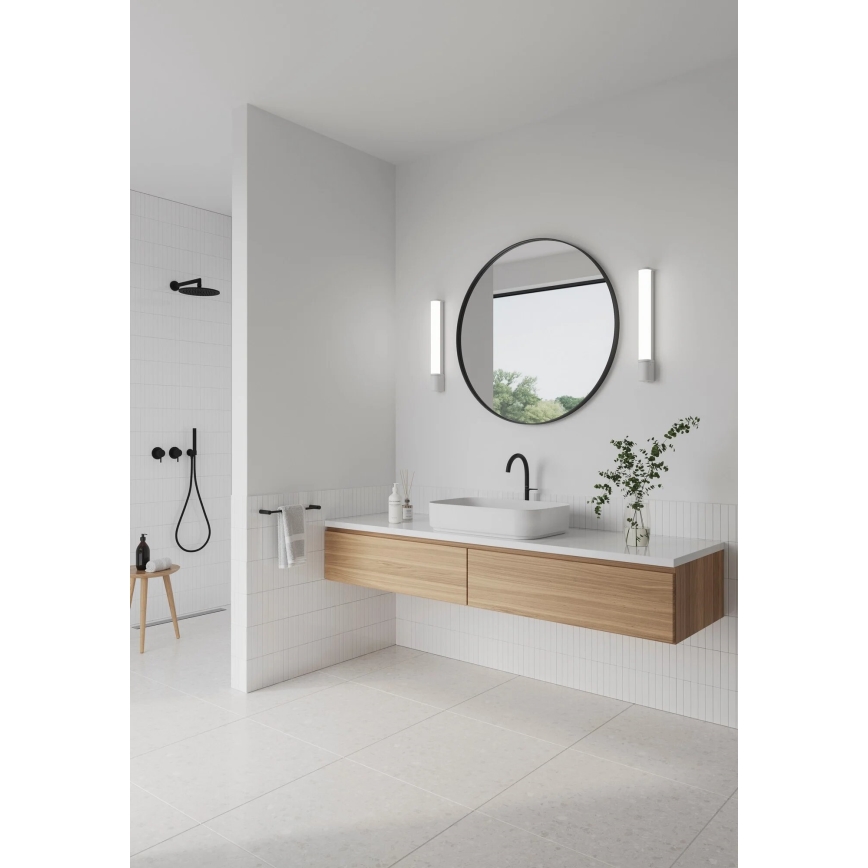 Nordlux - LED underskåpsbelysning med uttag MALAIKA LED/6W/230V 3000K IP44 vit