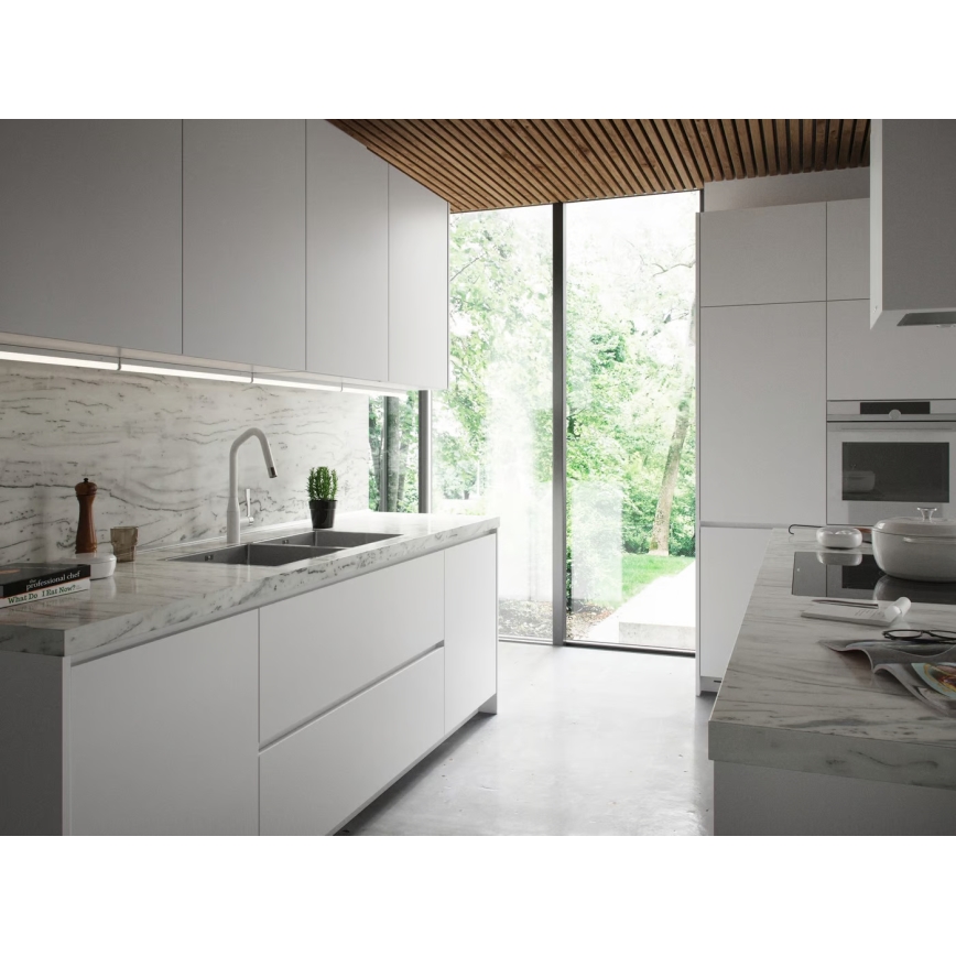 Nordlux - Dimbart LED-underskåpsarmatur LATONA LED/11W/230V 3000/4000K 91,2 cm