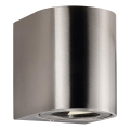 Nordlux - LED utomhusväggarmatur CANTO 2xLED/6W/230V IP44 rostfritt stål