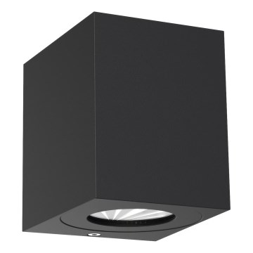Nordlux - LED utomhusväggarmatur CANTO 2xLED/6W/230V IP44 svart