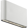 Nordlux - LED utomhusväggarmatur KINVER LED/8,5W/230V IP54 vit