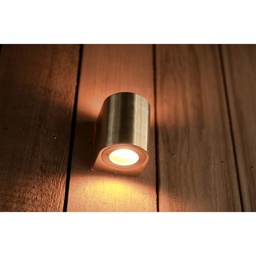 Nordlux - LED utomhusvägglampa CANTO 2xLED/5,5W/230V IP44 guld