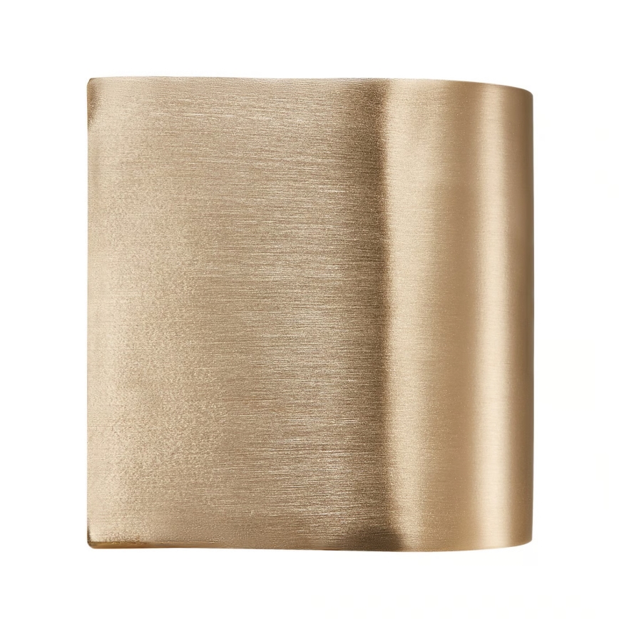 Nordlux - LED utomhusvägglampa CANTO 2xLED/5,5W/230V IP44 guld