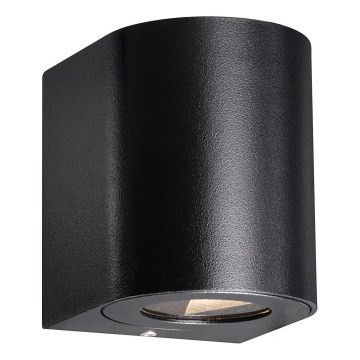 Nordlux - LED utomhusvägglampa CANTO 2xLED/6W/230V IP44 svart