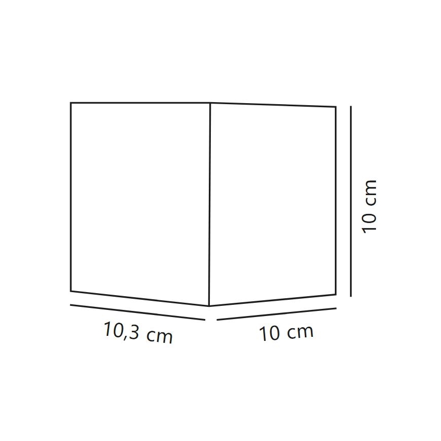Nordlux - LED utomhusvägglampa MILDA LED/4,9W/230V IP44 antracit