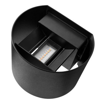 Nordlux - LED utomhusvägglampa MILDA LED/4,9W/230V IP44 svart