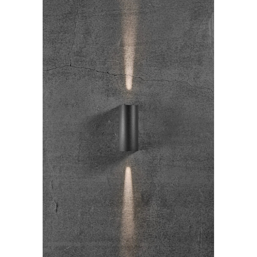 Nordlux - LED vägglampa för utomhusbruk ASBOL LED/13,3W/230V 3000K IP44 svart