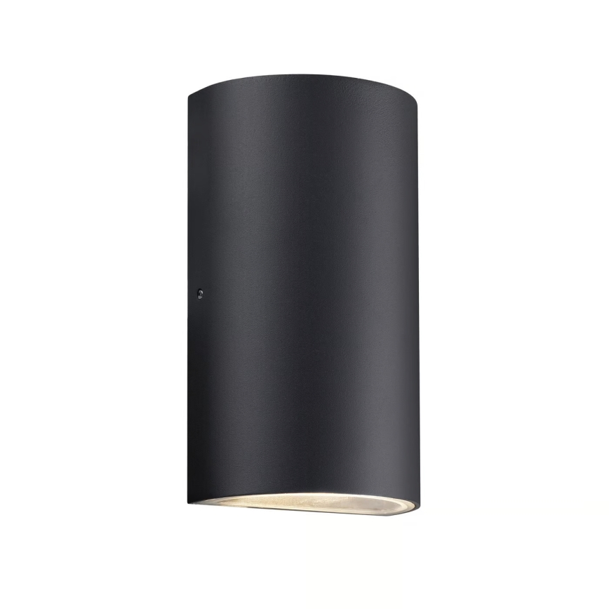 Nordlux - LED vägglampa för utomhusbruk ROLD LED/10,5W/230V 3000K IP54 svart